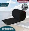 SturdyShape Premium 25 oz Boat Trailer Bunk Carpet Kit with Installation Tools