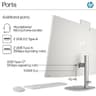 HP 27-Inch FHD Touchscreen All-in-One PC, AMD Ryzen 5, 16GB RAM, 1TB SSD