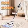 Tikom V750 Cordless Stick Vacuum Cleaner with 45000Pa Suction & Wall Dock