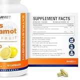 BergaMet Citrus Bergamot 170:1 Extract, 1200mg with 80% Total Polyphenols