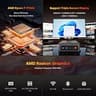 BOSGAME P4 Ultra Mini PC with AMD Ryzen 7 7730U, 16GB RAM, 1TB NVMe SSD