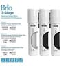 Brio Moderna Self-Cleaning Bottleless Countertop Water Cooler Dispenser
