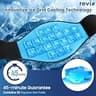 REVIX 45-Minute Extra Large Ice Grid Gel Pack Wrap for Long-Lasting Relief