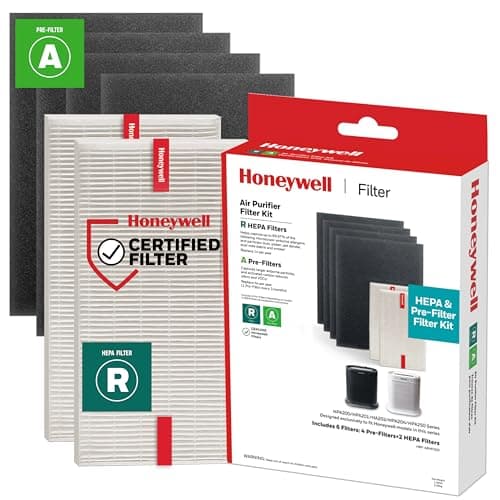 Honeywell Genuine True HEPA Filter R & Carbon Pre-Filter A Combo Value Pack