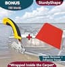 SturdyShape Premium 25 oz Boat Trailer Bunk Carpet Kit with Installation Tools