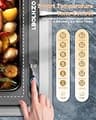 LBOLHZO Graphene Extra Large Silicone Food Warming Mat with 6 Settings (36 x 16)