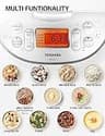 Toshiba Fuzzy Logic Rice Cooker with Dual Delay Timers and Keep Warm Function, 6-Cup