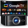 HAPPRUN 1500 Lumen Google TV Smart Projector with Auto-Focus