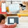 Subscription-Free 10.1-Inch WiFi Smart Family Calendar With Apple & Outlook Sync