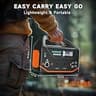 Premium 600W 293Wh Lithium Battery Portable Power Station for Camping
