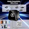 iGENJUN 2026 Upgraded Mini Plug & Play Wireless CarPlay & Android Adapter