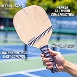 GoSports Classic Composite Pickleball Paddle Set of 4 with Carry Case