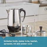 Farberware 8-Cup Stainless Steel Electric Coffee Percolator with Automatic Keep Warm