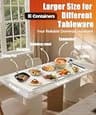 Premium Extra Large Silicone Food Warming Mat with Heat-Resistant Pad (36 x 15 In)