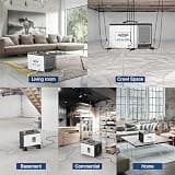 ALORAIR 70-Pint Smart Wi-Fi Crawl Space Dehumidifier with Built-In Pump