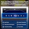 Velieta Upgraded 190-Bottle Built-In Commercial Grade Wine Cooler Refrigerator