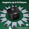 DrawPies MAX6 2-in-1 Automatic Card Shuffler & Dealer with Custom Settings