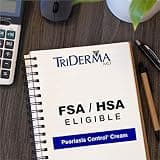 TriDerma Psoriasis Control Face and Body Cream with 3% Salicylic Acid Exfoliation
