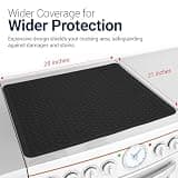 Linda's Essentials Thick Silicone Stove Top Cover for Passive Protection