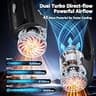 Mavax ChillGo Portable Neck Fan with 8000mAh Battery and 9000 RPM Turbo