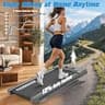 PACEROCKER Walking Pad Treadmill with 12% Auto Incline & 2.5 HP Motor