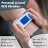 EMAY 6L Portable Standalone EKG Monitor with Built-In Screen and Memory