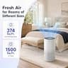 Afloia 3-Stage True HEPA Air Purifier and Odor Eliminator with Night Light