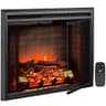 PuraFlame Klaus Traditional Electric Fireplace Insert with Sound Effects