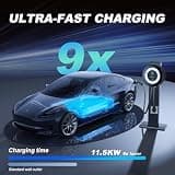 VDLPOWERVP Level 2 Home EV Charging Station 50-Amp 11.5KW NEMA 14-50