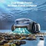 SAT 25 Cordless Robotic Pool Cleaner Vacuum with AI Sonar Smart Navigation