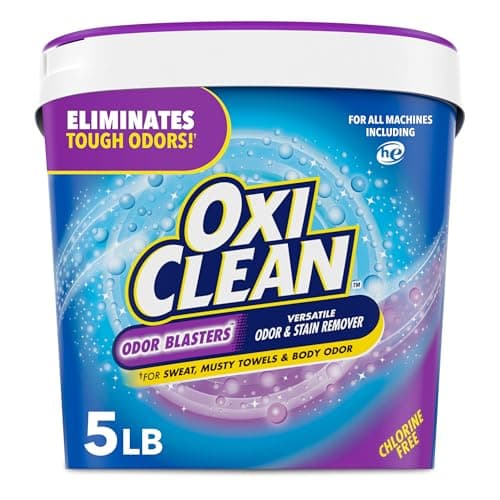OxiClean Odor Blasters Versatile Odor and Laundry Stain Remover Powder, 5 lbs