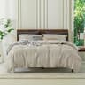 EVERLY Premium French Flax Linen Oversized King Duvet Cover, 120" x 98"