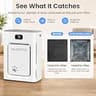 HEAPETS P358 Large Room Pet Air Purifier with Dual Intake and Odor Eliminator