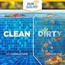Sun2Solar Blue Rectangle Solar Pool Cover Blanket, 16 x 32 Ft, 12 Mil