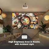 ViewSonic LS740W 6,000 ANSI Lumens Laser Projector for Commercial & Home Use