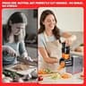 Professional 250W Electric Cheese Grater and 7-in-1 Salad Maker Machine