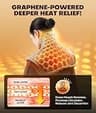 Ergonomic Graphene-Infused Heating Pad with 3M Thinsulate Insulation for Back Pain
