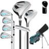 PGM 15-Piece Women's Complete Golf Club Set with 460cc Titanium Driver