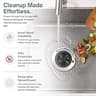 Waste Maid 1/2 HP Economy Anti-Jam Continuous Feed Kitchen Garbage Disposal