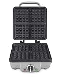 Cuisinart WAF-300NAS 4-Slice Belgian Waffle and Pancake Maker with Ceramic Plates