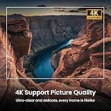 HAPPRUN Official Licensed Google TV 4K UHD Smart Projector