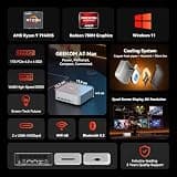 GEEKOM IT13 Mini PC, Intel Core i5-13600H, 16GB RAM, 1TB PCIe NVMe SSD