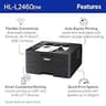 Brother HL-L2460DW Wireless Compact Monochrome Laser Printer with Duplex