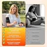 Rechargeable 5000mAh Cordless Red Light Therapy Pad for Targeted Relief
