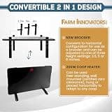 Farm Innovators 200-Watt 2-in-1 Radiant Chicken Coop and Brooder Heater