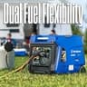 Westinghouse 5000 Peak Watt Super Quiet Dual Fuel Portable Inverter Generator