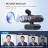 EMEET SmartCam C960 4K Webcam with Phase Detection Autofocus and Dual Mics