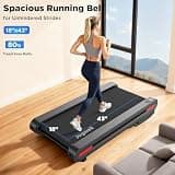 Jogwell Extra-Wide Auto Incline Walking Pad with 3.5HP Motor and 450 LBS Capacity