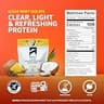 Ascent 100% Clear Whey Protein Isolate Powder, Pineapple Coconut Flavor