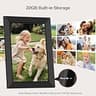 MaxAngel 10.1-Inch WiFi Digital Picture Frame with Frameo App and Sleep Timer
